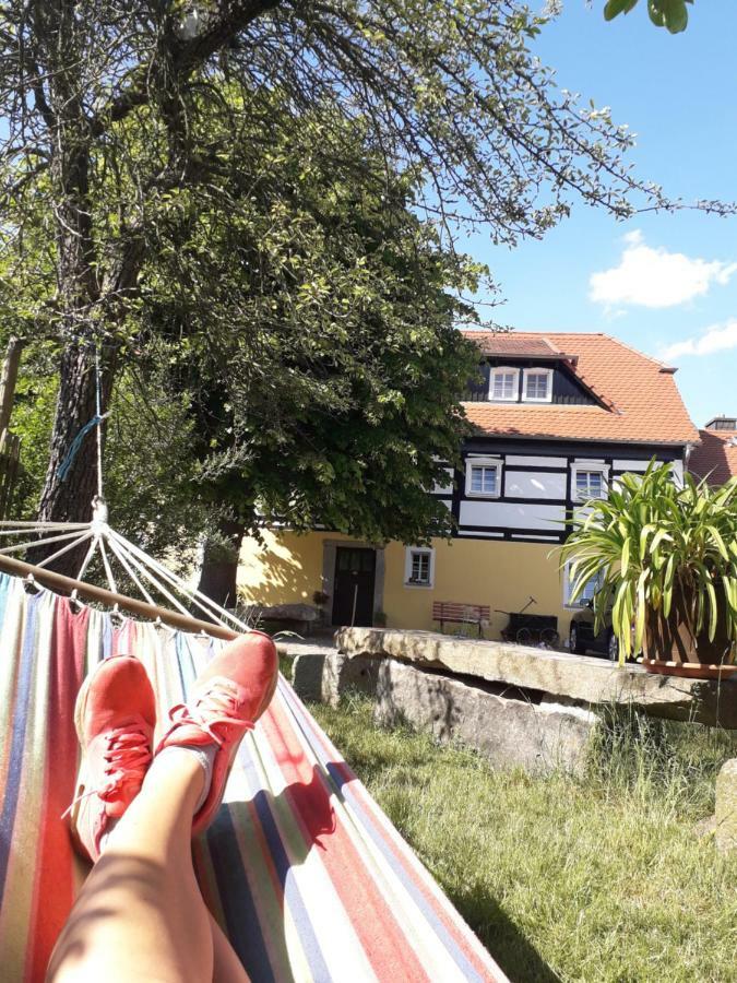 Spreehof Goebeln Apartamento Grossdubrau Exterior foto